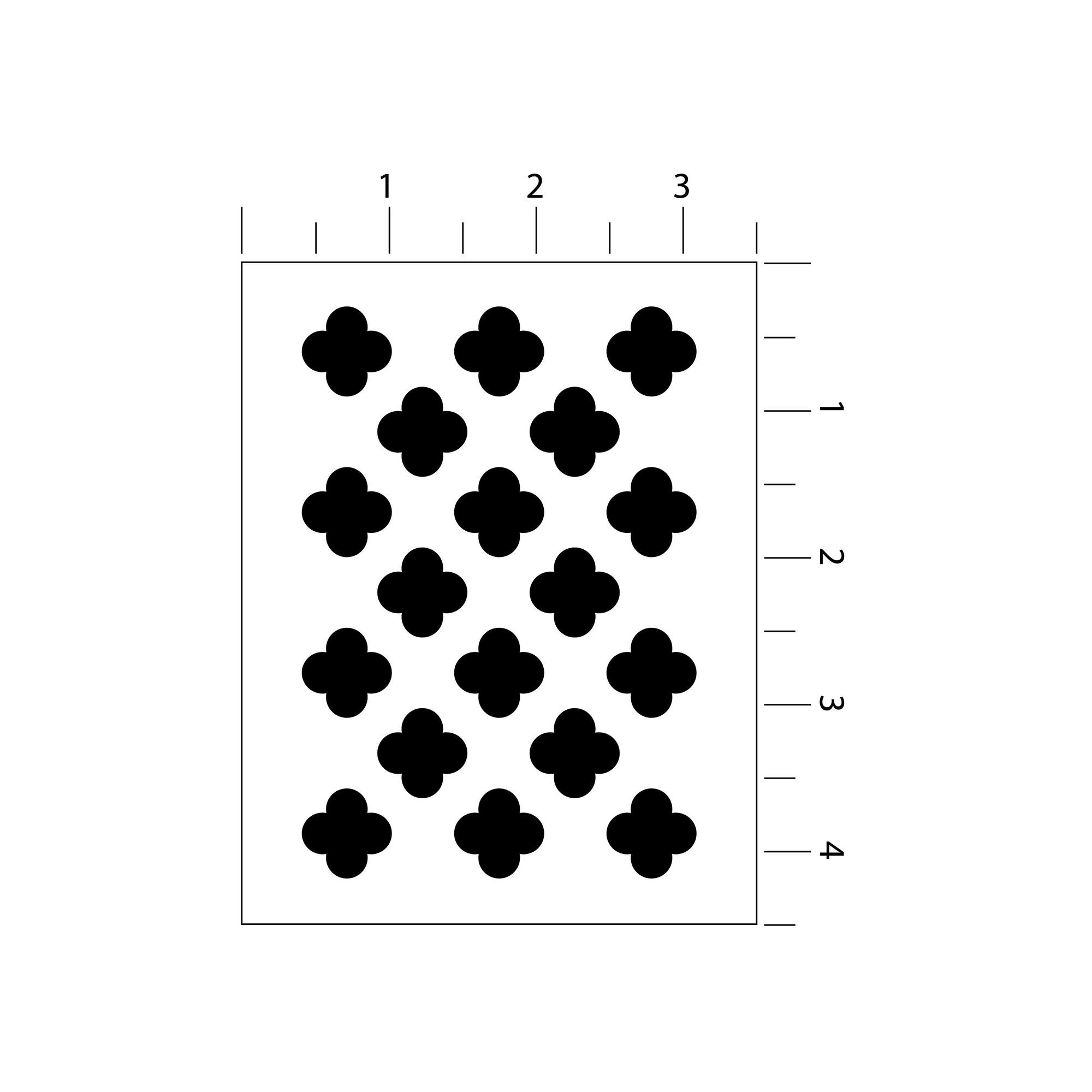 12 Pack: Patterns & Phrases Stencils by Craft Smart®, 3.5" x 4.5"